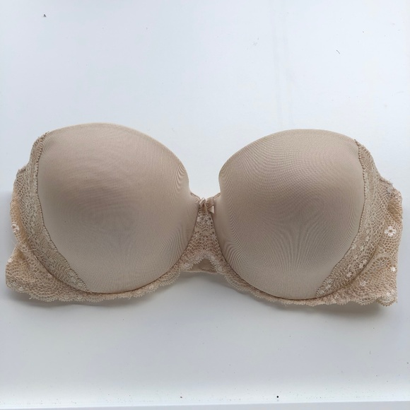M&S Nude Strapless Bra 34B - Picture 1 of 7